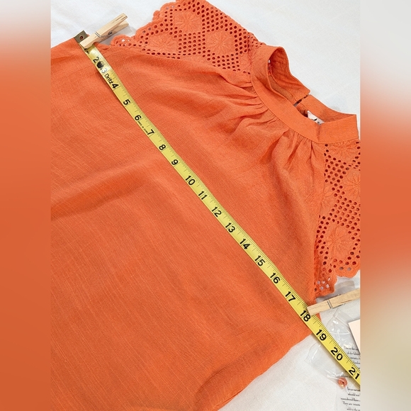 🆕 Nanette Lepore Flutter Sleeve Top (XS) - Picture 6 of 15